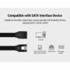 Ugreen SATA 3 Data Cable Straight Connector 0.5M (30796)