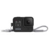 Buy GoPro Silicone Sleeve and Adjustable Lanyard Kit for GoPro HERO8 - Blackout at best price in Qatar.