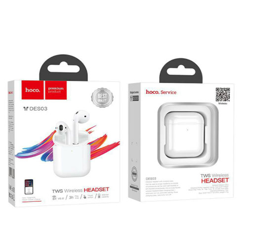 Buy Hoco DES03 Bluetooth headset earbuds at best price in Qatar.