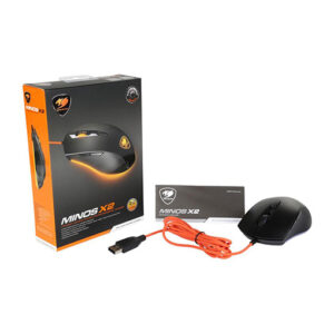 Buy COUGAR Minos X2 Wired Optical 3000 dpi Gaming Mouse at best price in Qatar.