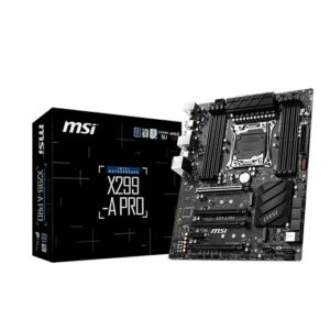 Buy MSI PRO X299-A PRO LGA 2066 Intel X299 SATA 6Gb/s ATX Intel Motherboard at best price in Qatar.
