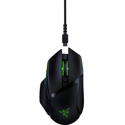 Buy Razer Basilisk Ultimate(Mouse only) Wireless Gaming Mouse with 11 Programmable Buttons RZ01-03170200-R3G1 at best price in Qatar.