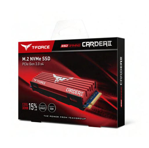 Buy Team T-Force 512GB Cardea II PCIe 3.0 NVMe SSD TM8FP5512G0C110 at best price in Qatar.