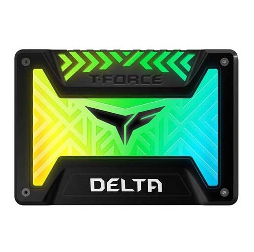Buy Team Group T-Force 1TB Delta RGB 2.5 Inch SATA III 3D NAND Internal Solid State Drive(SSD) - Black | T253TR001T3C313 at best price in Qatar.