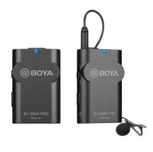 Buy Boya BY-WM4 Pro K1 Dual-Channel Digital Wireless Microphone at best price in Qatar.