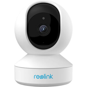 Buy Reolink E1 Pro 4MP HD Plug-in WiFi Indoor Security Camera - Dual Band WiFi, Multiple Storage Options, Motion Disturbances, Night Vision, Ideal for Baby Monitor / Pet Camera at best price in Qatar.