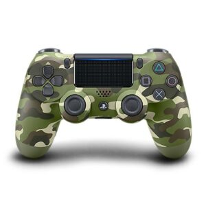 Buy Sony PS4 DUALSHOCK 4 Wireless Controller for PS4 - Green Camouflage Army Camo at best price in Qatar.