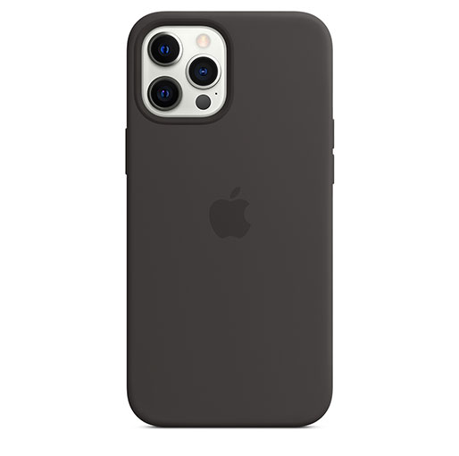 Apple iPhone 12 Pro Max 6.7 Silicone Case with MagSafe MHLG3ZMA - Black