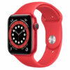 Buy Apple Watch Series 6 44mm GPS + Cellular (PRODUCT)RED Aluminum Case with Sport Band in Qatar