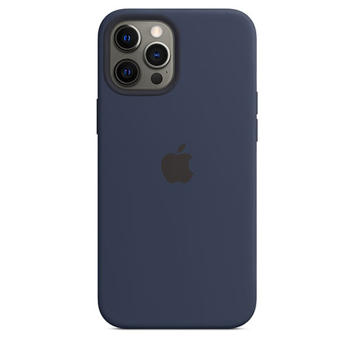 Apple iPhone 12 Pro Max 6.7 Silicone Case with MagSafe MHLD3ZMA - Deep Navy