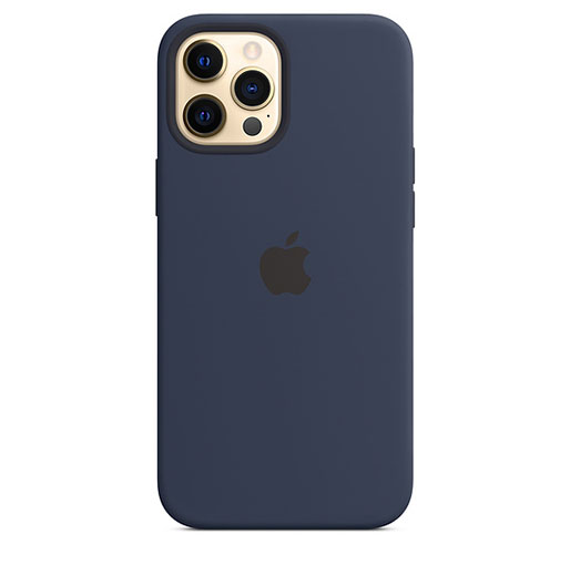 Apple iPhone 12 Pro Max 6.7 Silicone Case with MagSafe MHLD3ZMA - Deep Navy