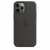 Apple iPhone 12 Pro Max 6.7 Silicone Case with MagSafe MHLG3ZMA - Black