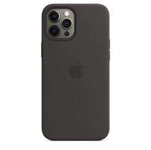 Apple iPhone 12 Pro Max 6.7 Silicone Case with MagSafe MHLG3ZMA - Black