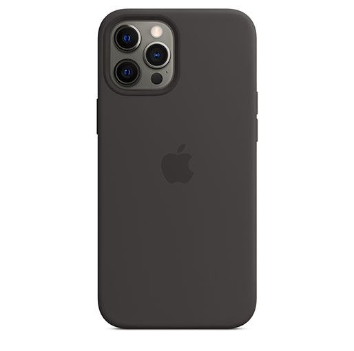 Apple iPhone 12 Pro Max 6.7 Silicone Case with MagSafe MHLG3ZMA - Black