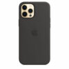 Apple iPhone 12 Pro Max 6.7 Silicone Case with MagSafe MHLG3ZMA - Black