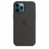 Apple iPhone 12 Pro Max 6.7 Silicone Case with MagSafe MHLG3ZMA - Black