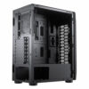 COUGAR MX410 Mesh-G RGB Black ATX Mid Tower Powerful and Compact Mid-Tower Case with Mesh Front Panel and Tempered Glass Built-in 4 RGB Fan