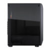COUGAR MX410 Mesh-G RGB Black ATX Mid Tower Powerful and Compact Mid-Tower Case with Mesh Front Panel and Tempered Glass Built-in 4 RGB Fan