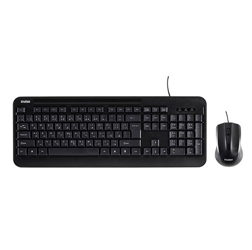 Buy Imation Wired Keyboard and Mouse Combo - WIC 317 in Qatar