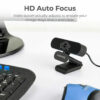 Promate ProCam-2 Auto Focus Full-HD Pro WebCam with Built-In Mic