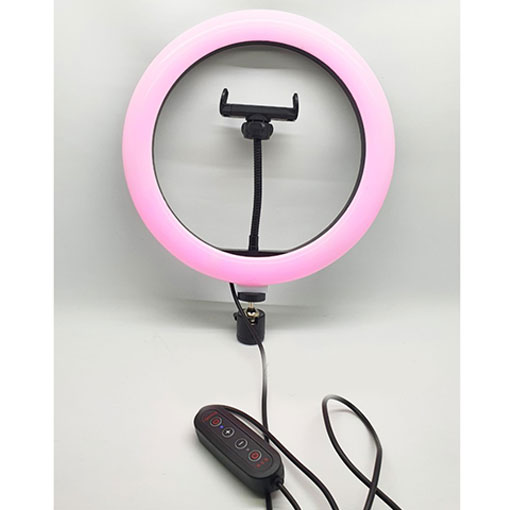 RGB LED Soft ring light for live Streaming and Tik Tok videos
