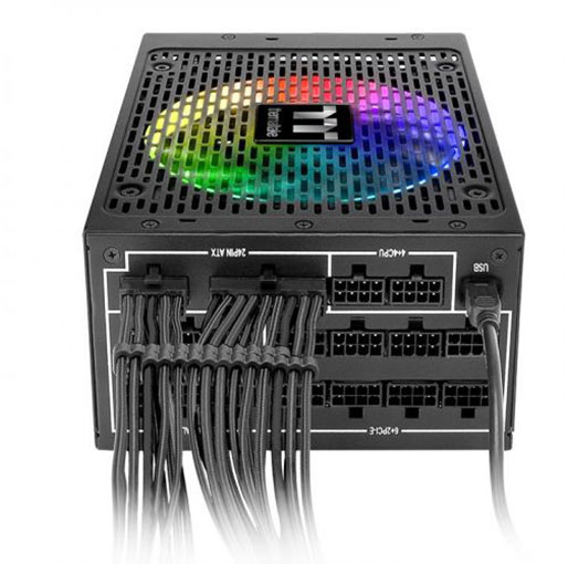 Thermaltake Toughpower iRGB Plus 1250W 80 PLUS TITANIUM Certified Full Modular Active PFC Power Supply
