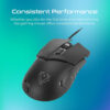 Vertux Dominator Quick Response Ergonomic Gaming Mouse