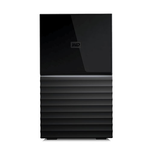 WD My Book Duo 28TB Two-Bay USB 3.0 Type-C RAID Array (2 x 14TB) WDBFBE0280JBK-EESN