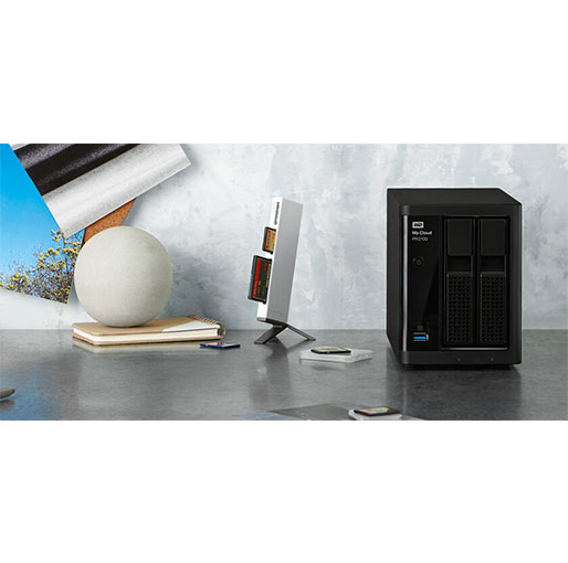 Western Digital My Cloud Pro Series PR2100 16 TB NASBusiness Cloud Storage WDBBCL0160JBK-EESN