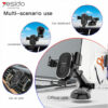 YESIDO C76 Dual Mount Option 10W Qi Wireless Fast Charger