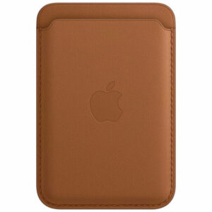 Buy Apple iPhone 12 Series Leather Wallet with MagSafe - Saddle Brown at best price in Qatar.