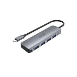 Buy Unitek uHUB P5+ 4 Ports Powered USB-C Hub at best price in Qatar.