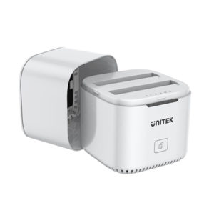 Buy Unitek SyncStation Marshmallow 2.5” USB3.0 to SATA6G 2.5" Docking Station with UASP Function at best price in Qatar.