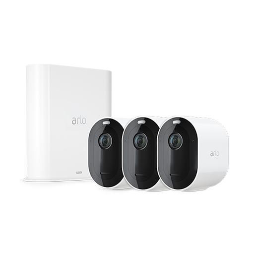 Buy Arlo Pro 3 Wire-Free Security System - 3 Camera Kit at best price in Qatar