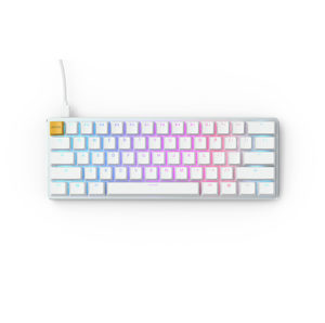Buy Glorious GMMK RGB Mechanical Keyboard White Ice - Compact at best price in Qatar.