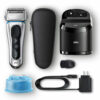 Braun Series 8 8370cc Wet & Dry shaver with Clean & Charge system and travel case