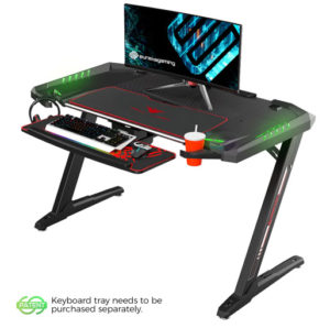Buy Eureka Ergonomic General Series Z2 51'' E-sports Gaming Desk with RGB Lights in Qatar