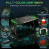 Eureka Ergonomic General Series Z2 51'' E-sports Gaming Desk with RGB Lights
