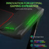 Eureka Ergonomic General Series Z2 51'' E-sports Gaming Desk with RGB Lights