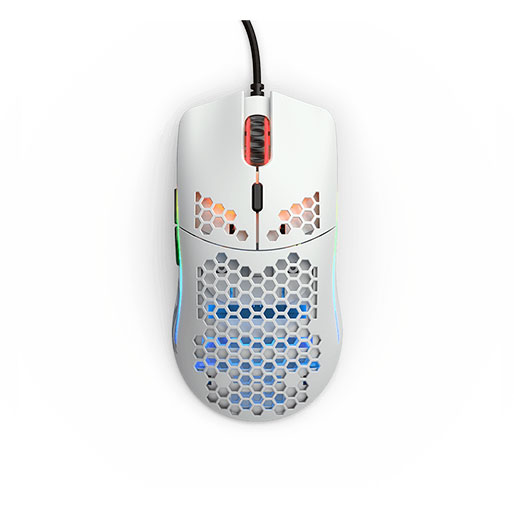 Glorious Model O Minus Matte White Gaming Mouse