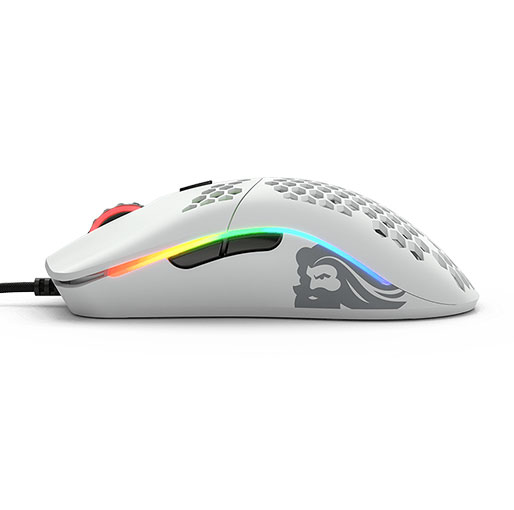 Glorious Model O Minus Matte White Gaming Mouse