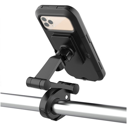 HL-69 Waterproof Box Mobile Phone Holder Universal Bicycle Handlebar Phone Holder