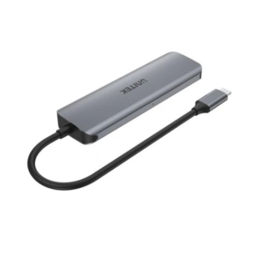 Unitek uHUB P5+ 6-in-1 USB-C Hub with HDMI and Dual Card Reader