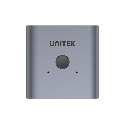Unitek 4K Aluminium HDMI 2.0 Switch 2-To-1 Bi-Directional