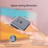 Unitek 4K Aluminium HDMI 2.0 Switch 2-To-1 Bi-Directional