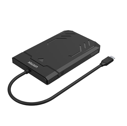 Unitek DiskGuard Raiden 2.5" USB-C to SATA III 2.5” HDD/SSD Hard Disk Enclosure