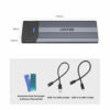 Unitek SolidForce USB-C to NVMe/SATA M.2 SSD 10Gbps Enclosure Lite