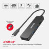 Unitek uHUB Q4+ 5-in-1 USB 3.0 Hub with Dual Card Reader