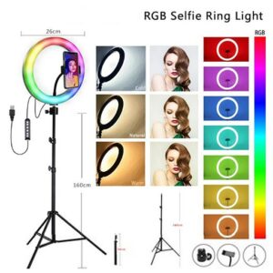 WH32 RGB LED Soft Ring Light