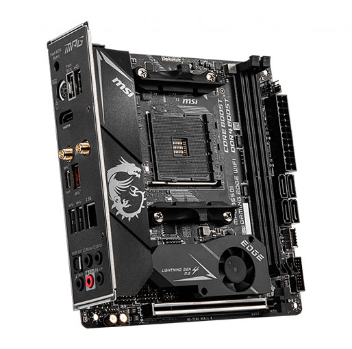 MSI MPG B550I Gaming EDGE WIFI AM4 AMD B550 SATA 6Gbs Mini ITX AMD Motherboard